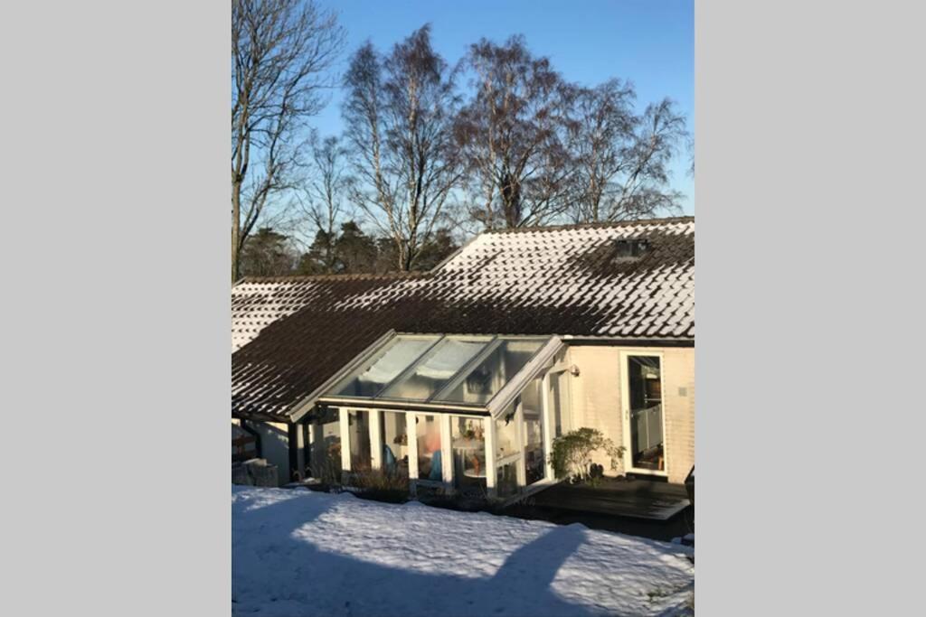 Villa Med Fantastisk Utsikt Båstad Kültér fotó