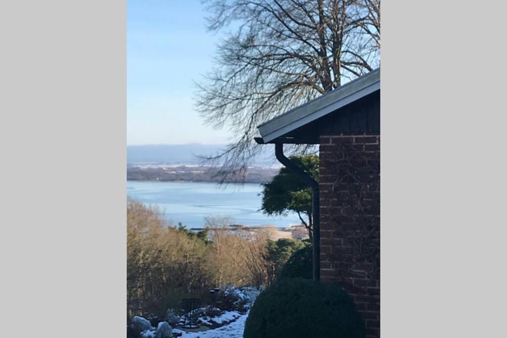 Villa Med Fantastisk Utsikt Båstad Kültér fotó